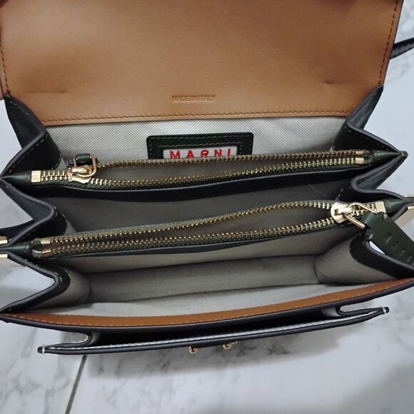 Marni medium Trunk bag in colorblock - Picture 10 of 12